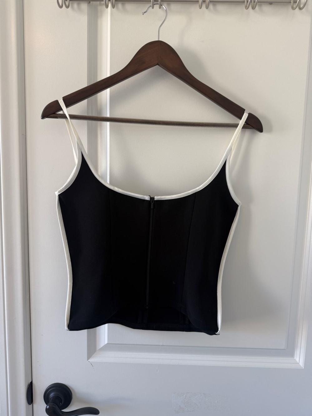 Paris Georgia Black Cami Singlet size Small - Picture 2 of 11